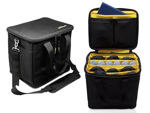 Loudmouth Cable File Bag Cord Accessory Musician Organization Travel DJ Gig Bag for Professional DJ Gear Musical Instrument and Accessories 12 x 10 x 11