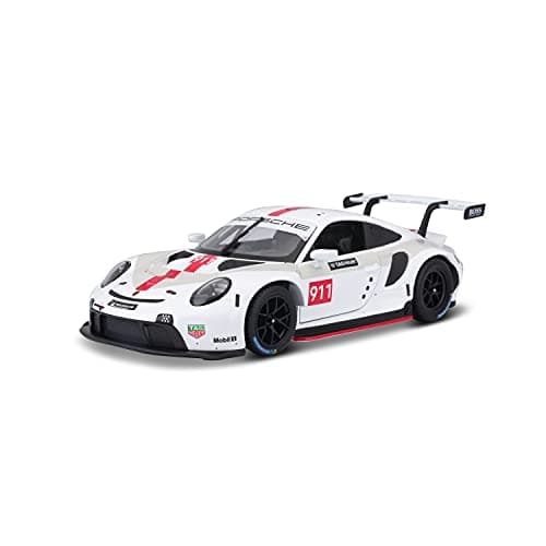 Bburago 1:24 Racing - Porsche 911 RSR Gt Diecast Car, Multicolor