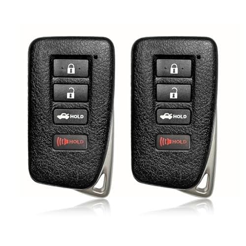 2 Keylessbest Replacement for 2013 2014 2015 2016 2017 2018 2019 2020 Smart Proximity IS200 IS200T IS250 IS300 IS350 RC300 GNE 281451-2020 Board Key Fob HYQ14FBA 315MHz 4 Buttons