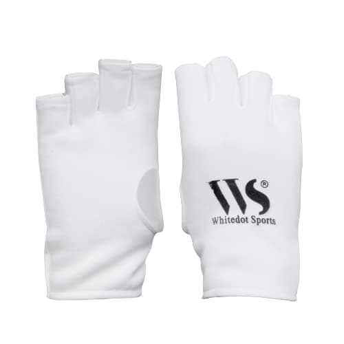 Whitedot Dot 2.1 Cotton Cricket Batting Inner Gloves (Boys/Small, Fingerless)