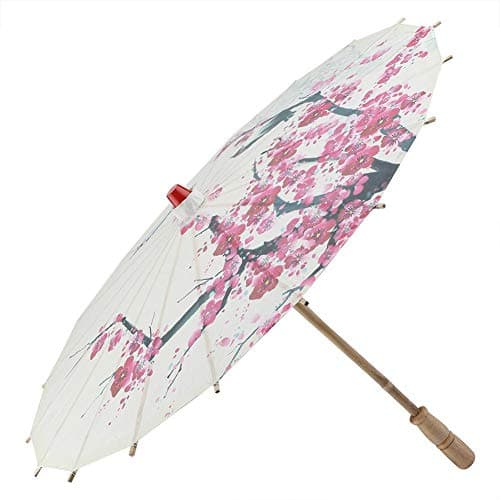 Oiled Paper Umbrella,Handmade Classical Chinese Paper Umbrella for Wedding Parties,Photography,Costumes, Cosplay,Decoration,Ect