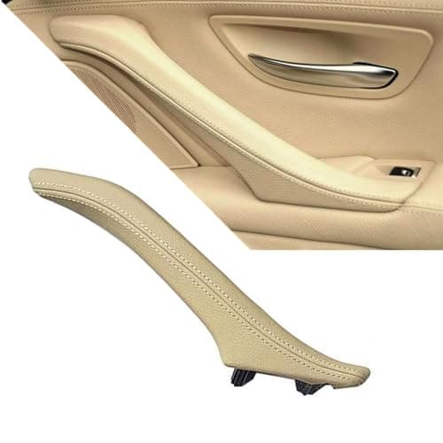 Goodithy Right Passenger Side Door Handle Assembly, Compatible with BMW 5 Series F10 F11, Interior Door Handle Complete Replacement for BMW 520 523 525 528 530 535 2010-2017(Beige)