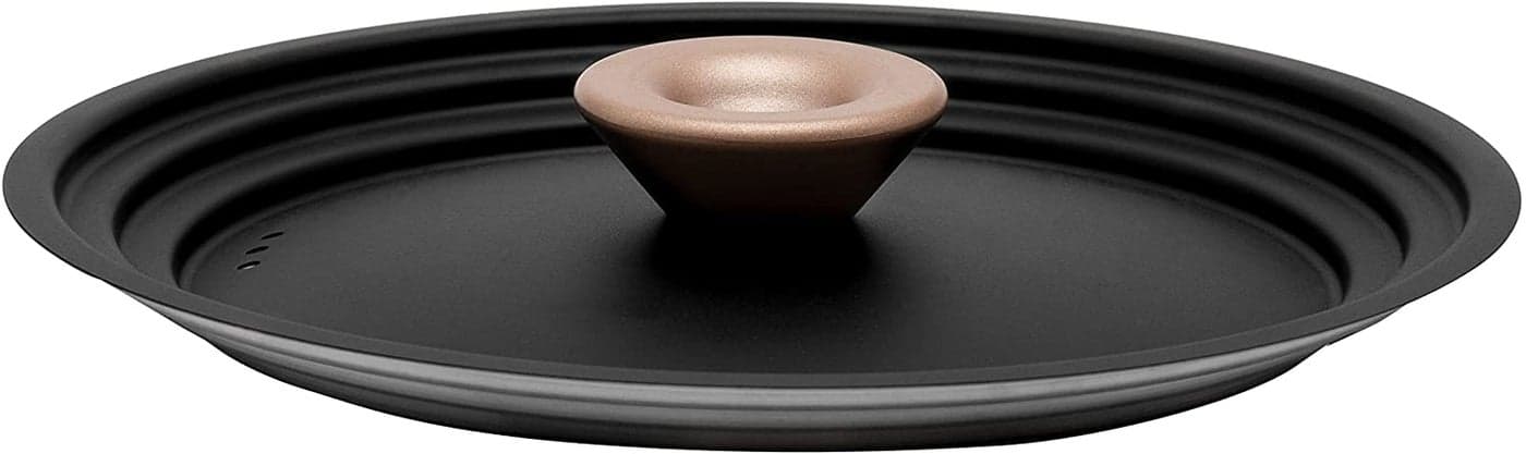 Meyer Accent Series Stainless Steel Universal Pots and PanCookware Lid Medium