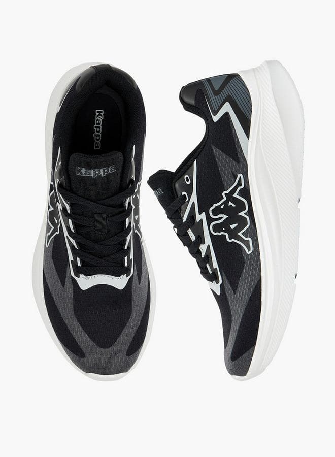 Men Logo Print Lace-Up Sports Shoes