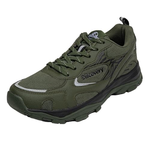 Bacca Bucci x Discovery Trek 0.1 Men's Trekking & Trail Hiking Shoes Forest Fang UK 6