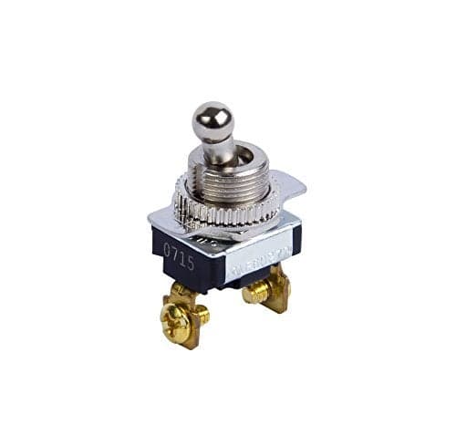 Gardner Bender GSW-124 Electrical Toggle Switch, SPST, ON-OFF, 6 A/120V AC, Screw Terminal