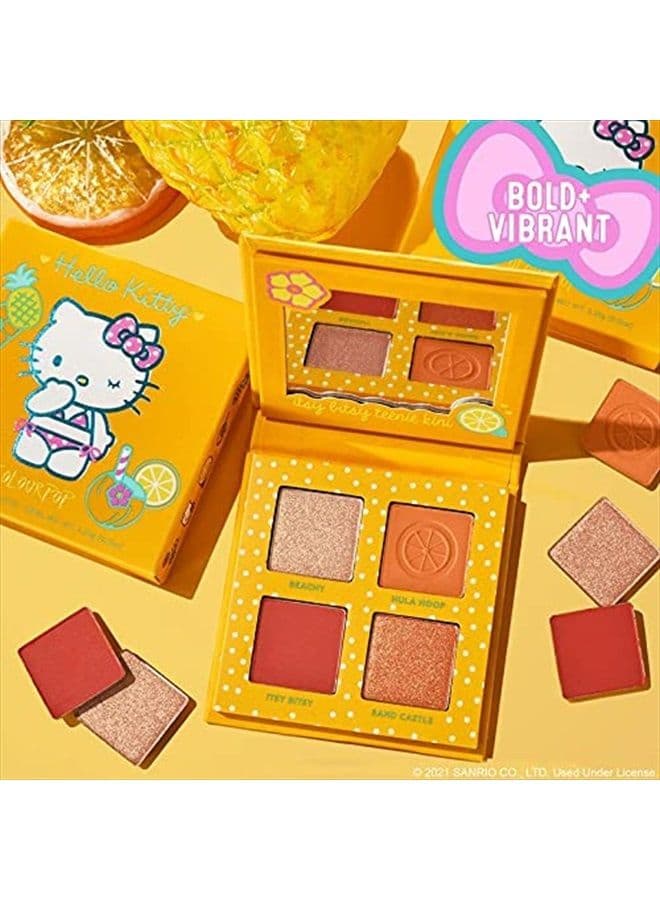 "Teenie Kini" Eyeshadow Palette - Hello Kitty Tropical Escape Collection Eyeshadow Quad NIB