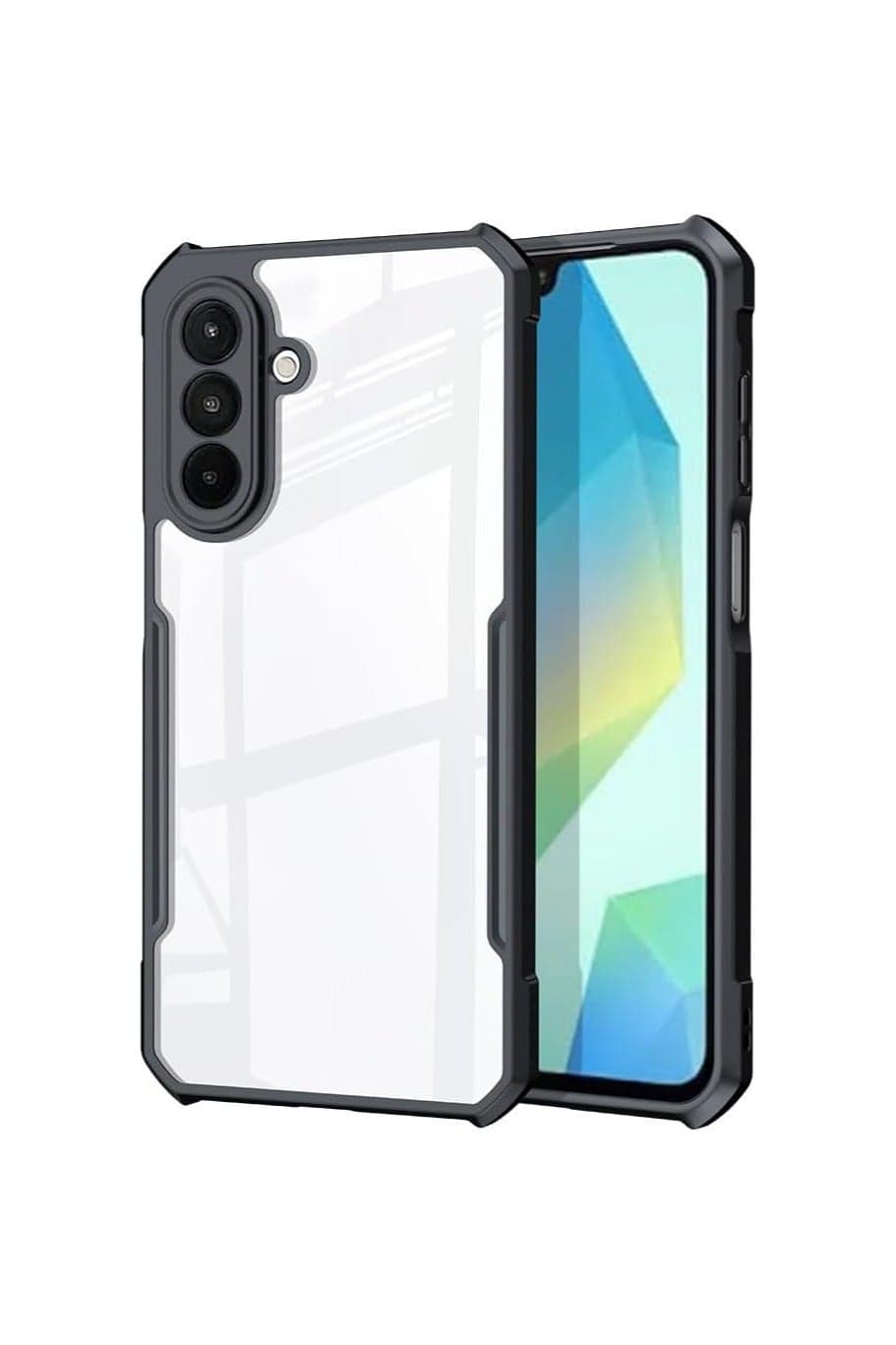 Protective case compatible with Samsung Galaxy A17, Ard PC soft shockproof back plate and TPU frame, shockproof and drop-proof protective case