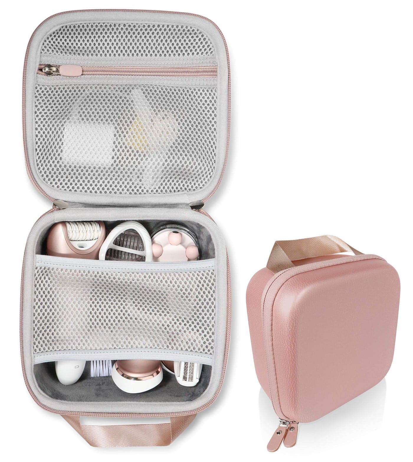 GETGEAR Women's Epilator Case for Philips Satinelle Advanced Wet & dry Epilator, Prestige Bre650, DEESS Permanent hair removal, Flawless legs Women hair removal, Braun Sil-epil9 9-579