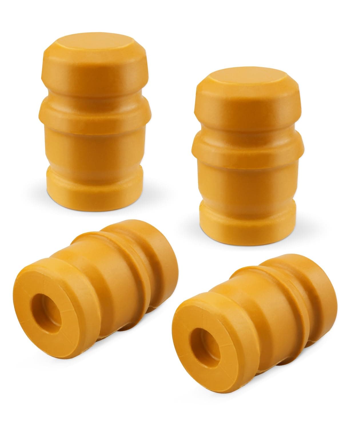 Front Rear Bump Stop Fit for Wrangler TJ 1997-2006, Fit for Grand Cherokee ZJ 1993-1998, Fit for RAM 1500 2500 3500 Pickup 1994-2002 52087636AC 4PCS