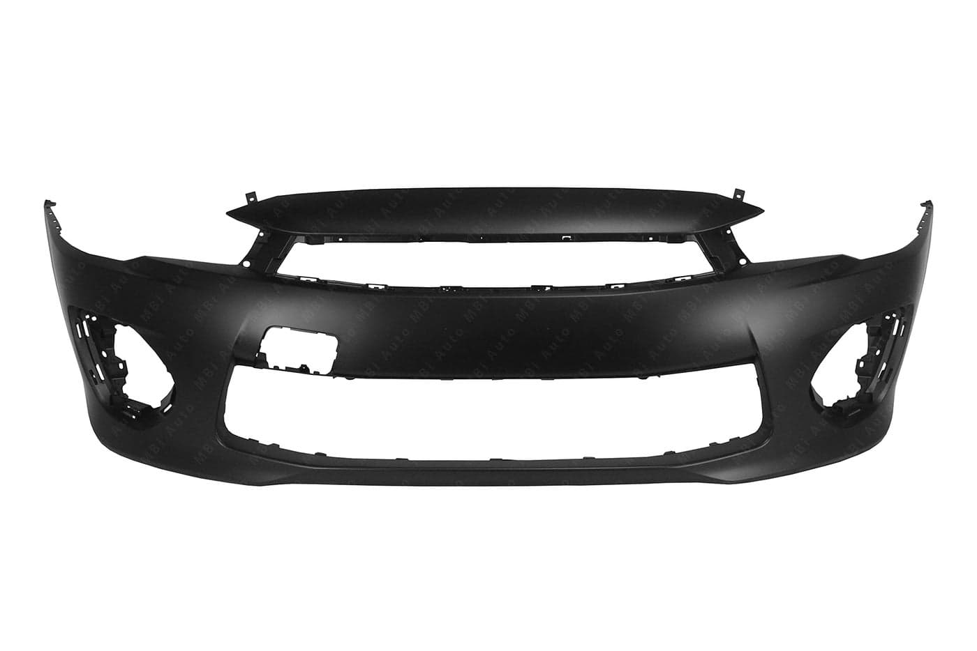 BUMPERS THAT DELIVER Primered Front Bumper Cover Fascia for 2016 2017 Mitsubishi Lancer wTow Hook 16 17 MI1000342