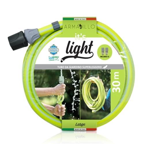 Idroeasy Sandokan 2879 100FT Superlight Garden Hose, Lime Green