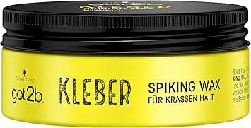 got2b Glue Spiking Wax Hold 6 75 ml Hair Wax with Crass Hold for Vertical Styles Hair Gel for Men Modeled Like a Wax and Holds Like a Glue