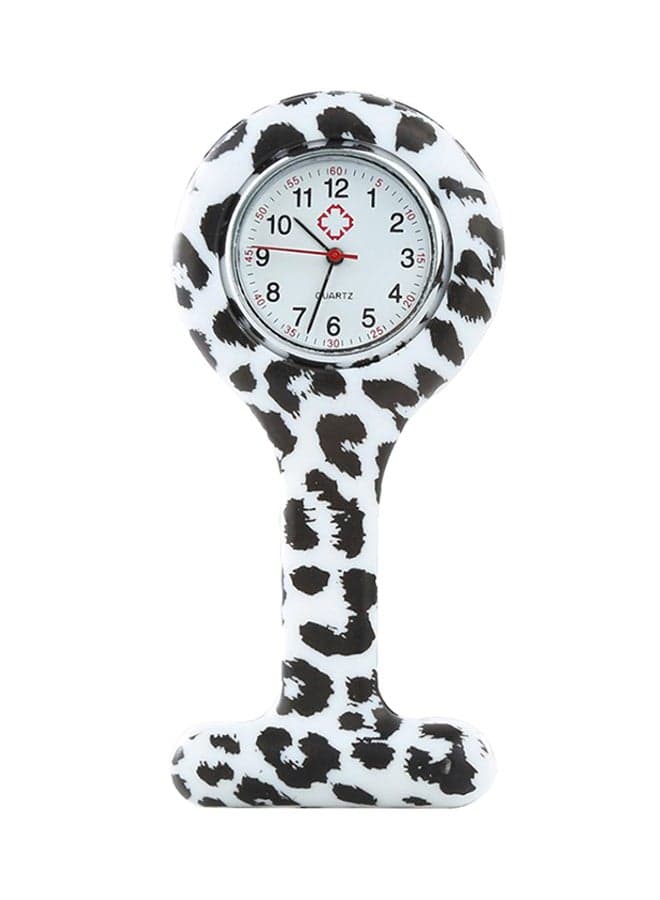 women Silicone Analog Pocket Watch 871625