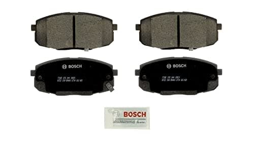 BOSCH BC2094 QuietCast Premium Ceramic Disc Brake Pad Set Compatible with Select Hyundai Kona Kia Forte Forte5 Seltos Soul FRONT