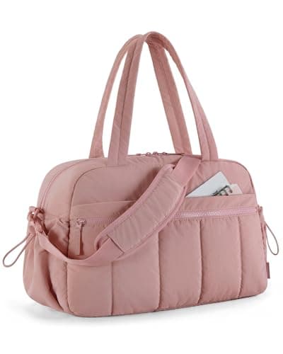 BAGSMART Gym Bag for Women, Duffle Bag for Travel with Wet Pocket, Lightweight Carry on Weekender Duffel, Water Resistant