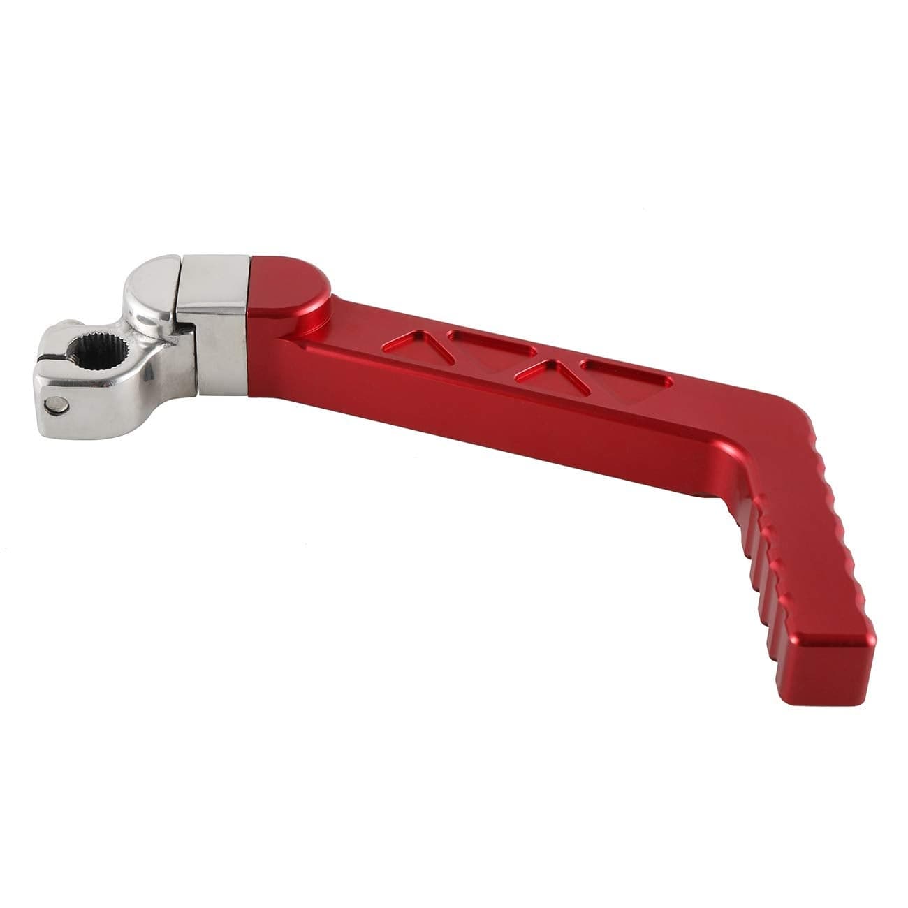 JRL CNC Kick Start Starter Lever Red for Honda XR50 CRF50 XR70 CRF70 50cc 70cc 110cc 125cc Pit Bikes and SDG SSR Baja Pitster Taotao Coolster Lifan Loncin