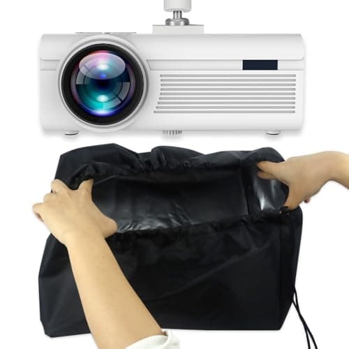 Mochalight Projector Dust CoverWaterproof Oxford Cloth Ceiling Projectors Encasement JacketProjector Drawstring Dust Cover Compatible for Ceiling Projector Home Theater3D Printer138x138x87