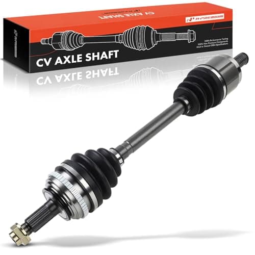 A-Premium CV Axle Shaft Assembly Compatible with Acura Integra 1990 1991 1992 1993, L4 1.7L 1.8L, Front Left Driver Side, Replace# 44011SK7J13, 44011SK7J14