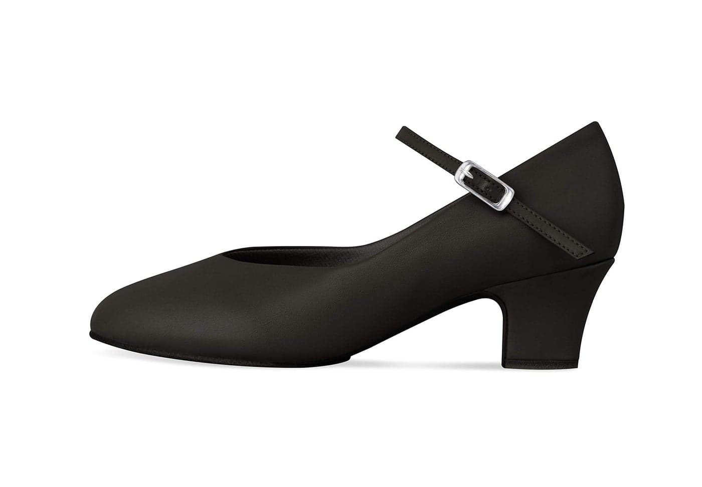 Bloch Dance Women's Broadway Lo Character Shoe, Black, 7.5 Wide US