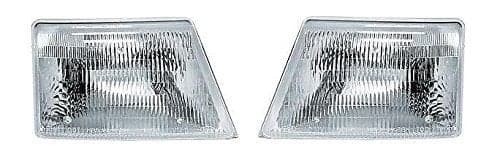 98 99 00 Ford Ranger Headlamp Headlight Pair Set Driver and Passenger