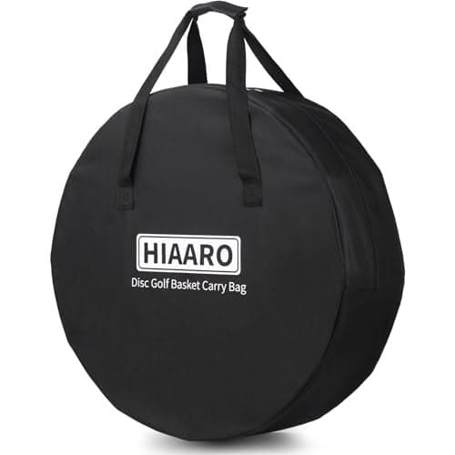 HIAARO Disc Golf Basket Carrying Bag, Disc Golf Portable Water Resistant Transit Bag