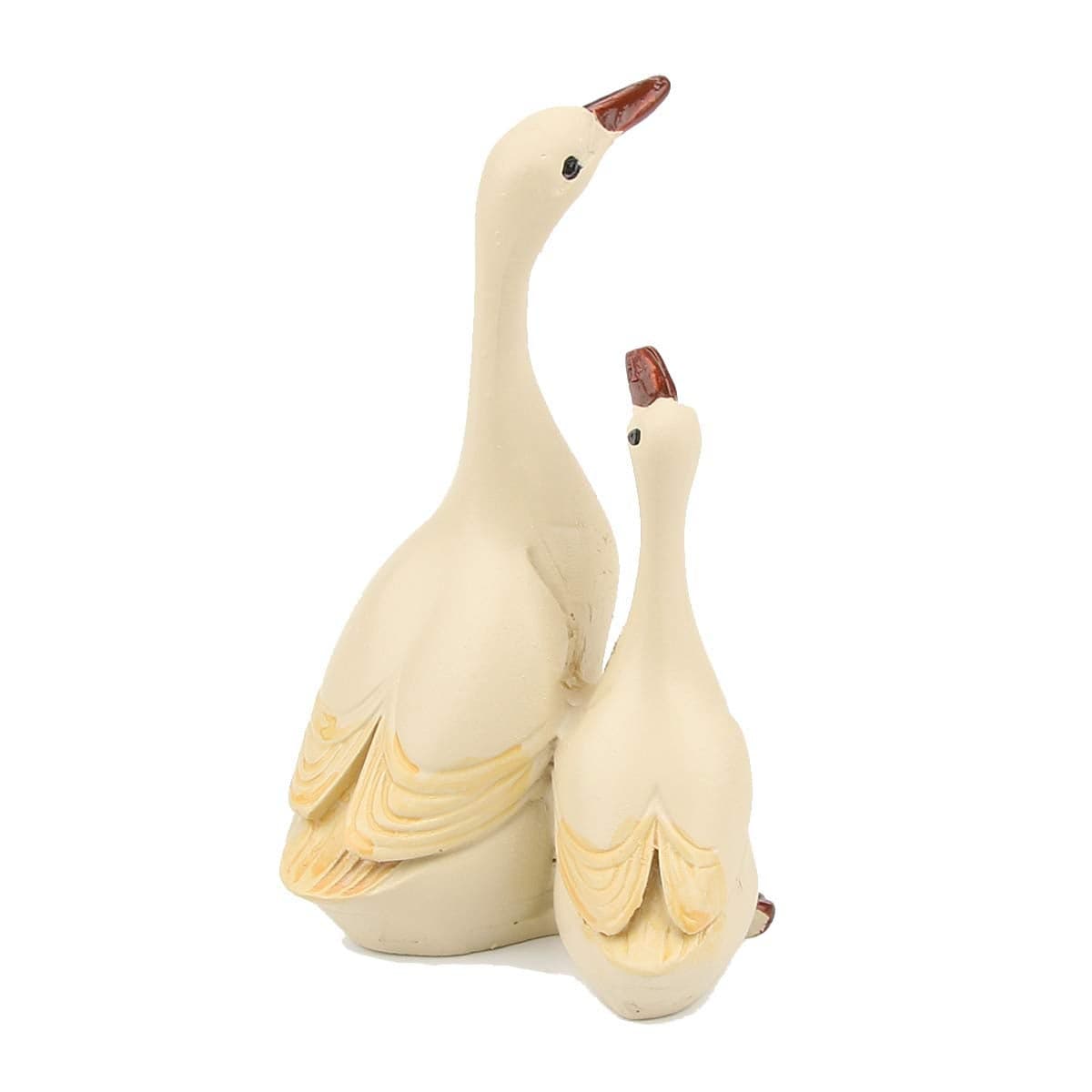 Wisifayardin Small Goose Figurine Statue Farm Christmas Farm Animal Decorations Rustic Farmhouse Decor Desk Tabletop Children Room Ornaments