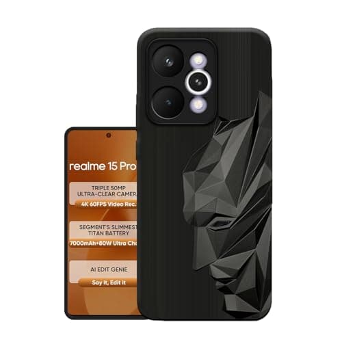 VIDO Exclusive Soft Back Case Cover for Realme 15 Pro 5G (Shock Proof |360 Degree Complete Protection)