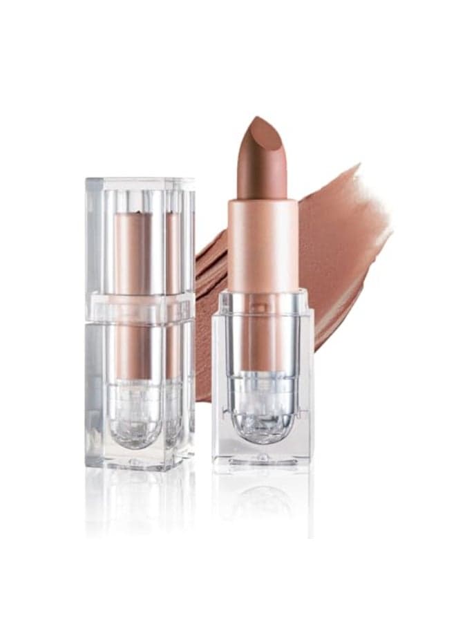 IONSGAKO Matte Nude Lipstick Velvet Lip Gloss NonFading NonSticky Cup Nude Lipstick Matte Lip Stain Long Lasting Waterproof Lipstick for Women Girls Daily Lip Makeup Milk Tea