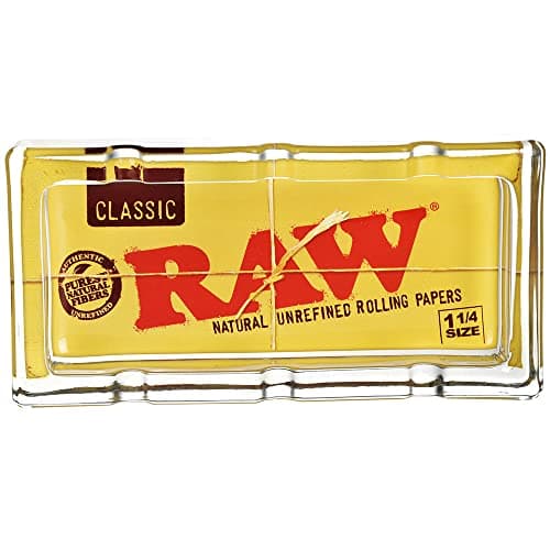 RAW Classic Glass Ashtray, Medium