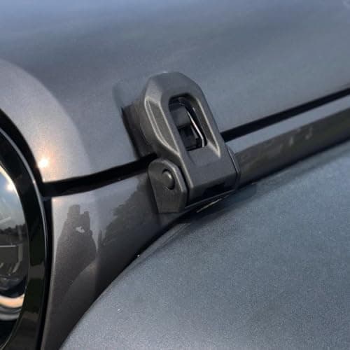 Wocch JL OEM Hood Latches for Jeep Wrangler JK JKU JL JLU & Gladiator JT 2007-2026, Hood Lock Catch Latches Replacement Accessories, 1 Pair
