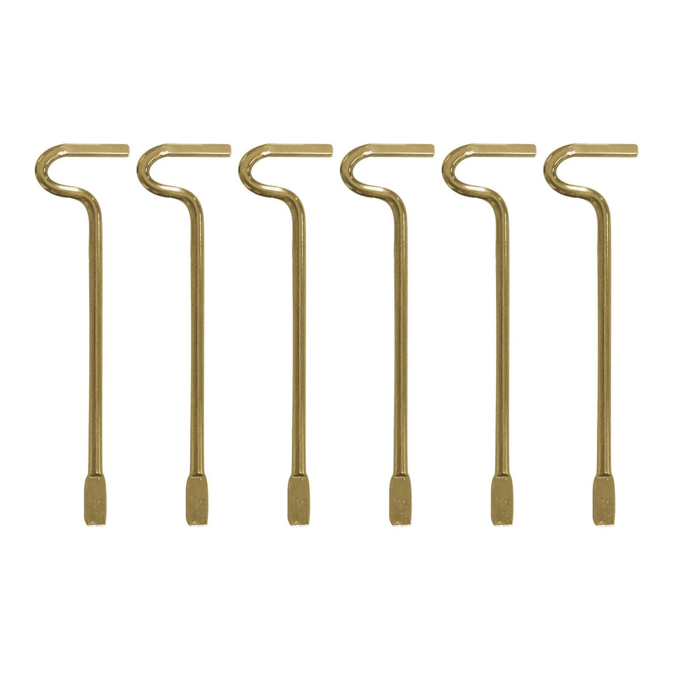 Interior Emergency Key for Bathroom Bedroom 6 Pack