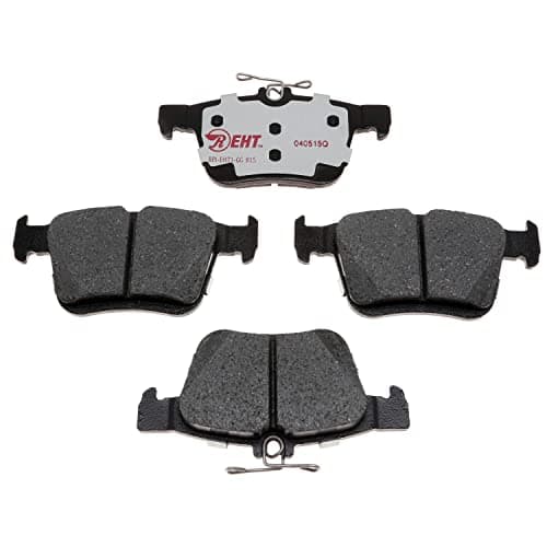 Raybestos Premium Raybestos Element3 EHT™ Replacement Rear Brake Pad Set for Select Audi A3/S3/TT Quattro and Volkswagen Arteon/Atlas/e-Golf/Golf R/Jetta/Tiguan Model Years (EHT1761)