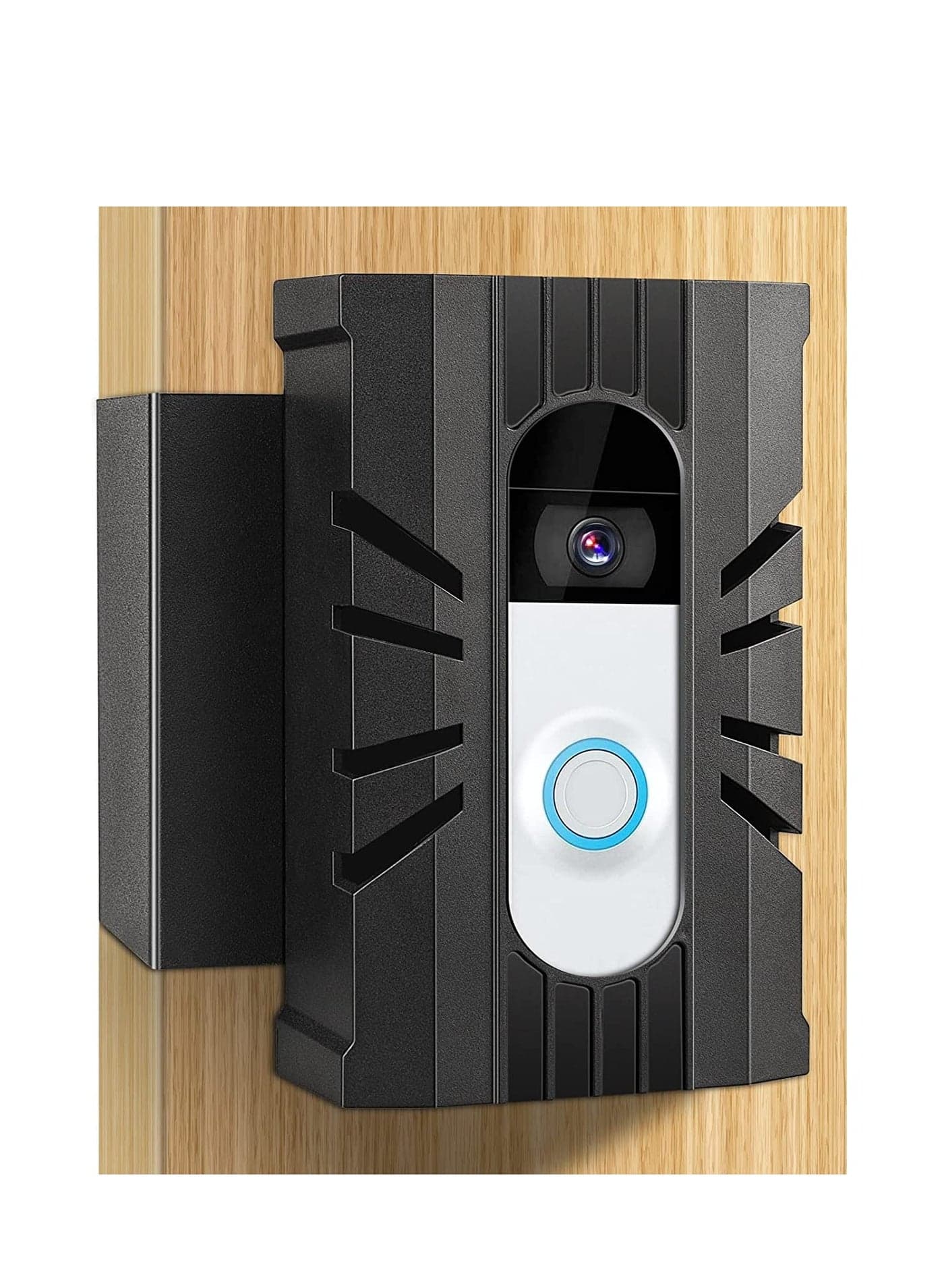 Doorbell Mount Anti-Theft Video Doorbell Holder for Apartment Renter Friendly Ring Doorbell Bracket, Doorbell No-Drill Mount Fit for Most Doorbell Camera Accessories