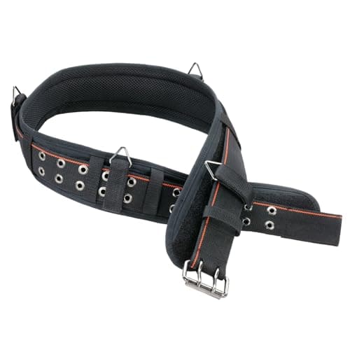 Ergodyne Arsenal 5550 Foam Padded Adjustable Tool/Work Belt, X-Large, Black