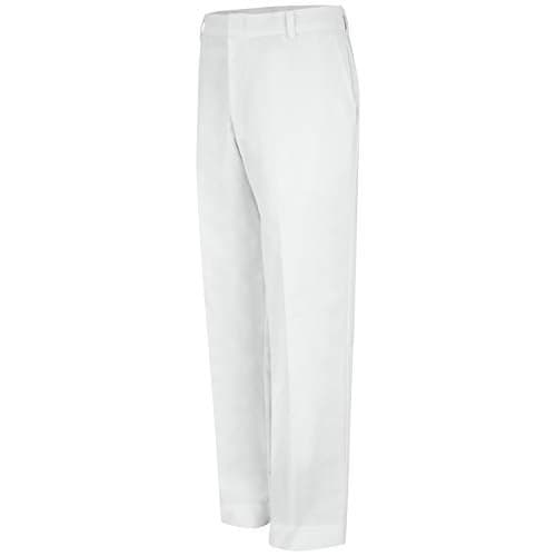 Red Kap mens Specialized work utility pants, White, 32W x 30L US