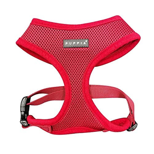 Puppia Soft Dog Harness, Wine, XX-Large (PDCF-AC30-WN-XXL)