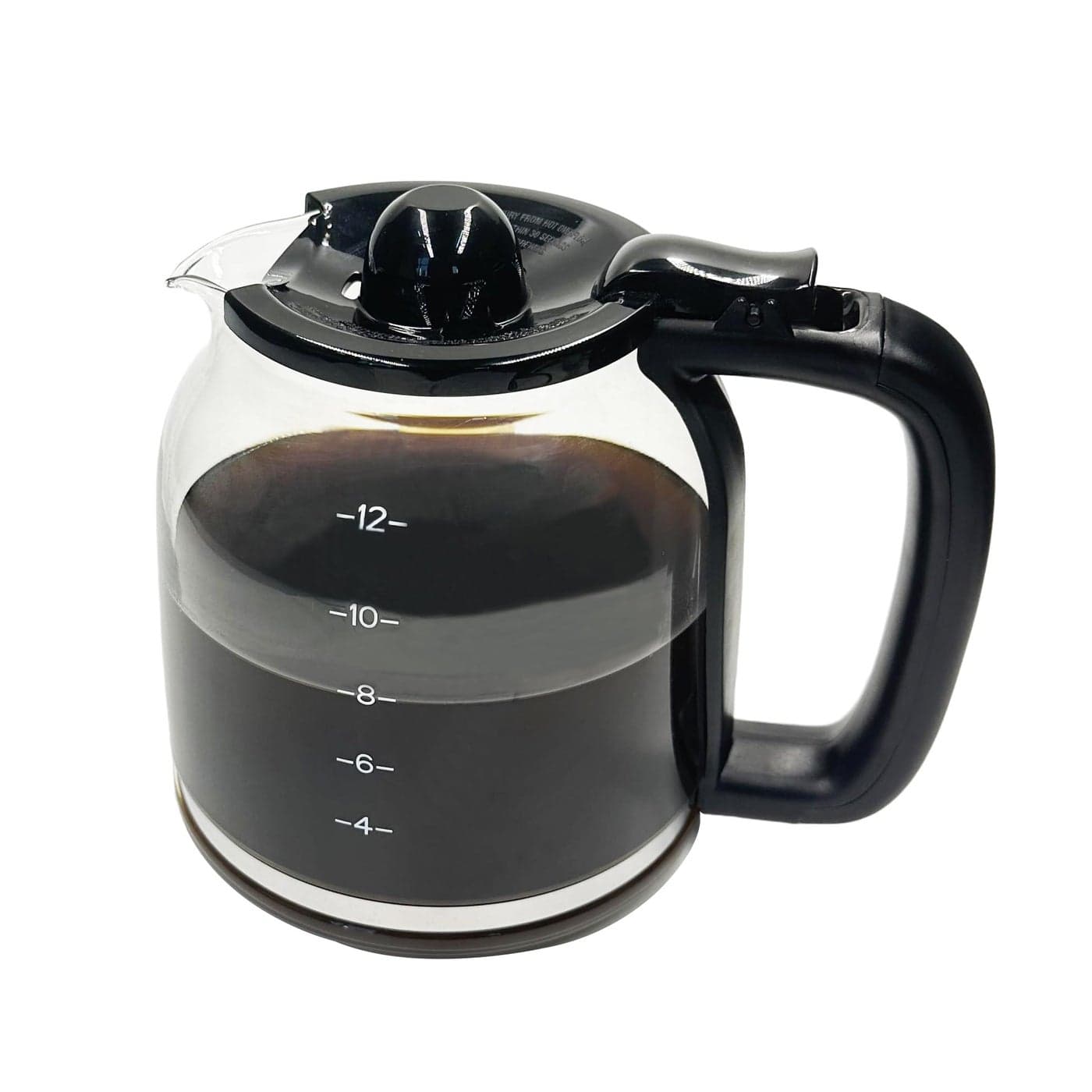 12 CUP Replacement Glass Carafe Pot ONLY Compatible with Ninja Coffee Maker CE251 CE250 CE200 CE200C CE201 CE201C series Ninja Carafe Replacement Part No XGLSLID200