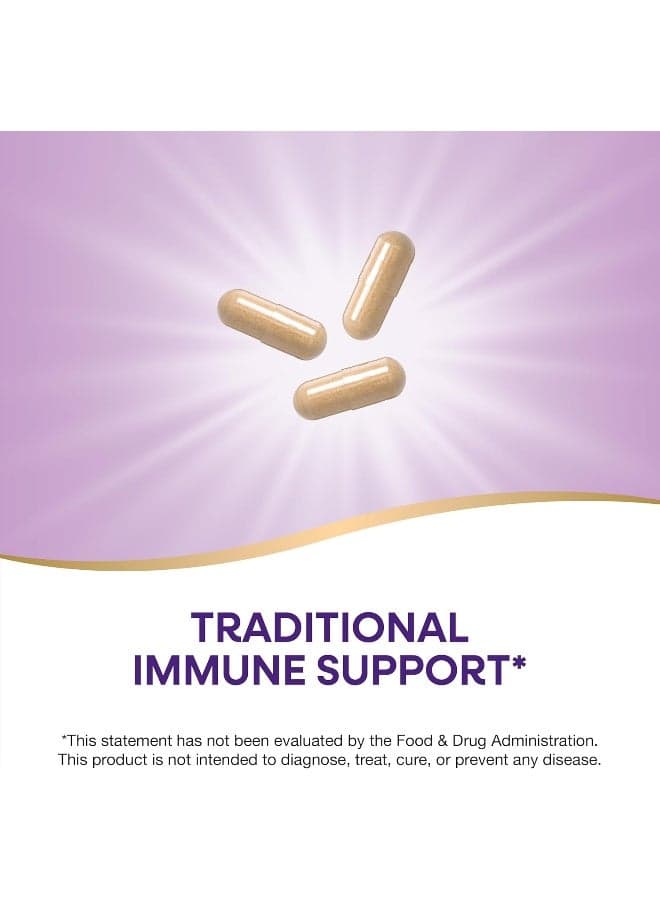 Astragalus Root, Traditional Immune Support* 180 Vegan Capsules Packaging May Vary