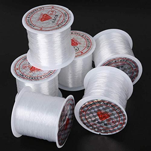 DIY Crafts 1x Pc, Transparent Clear Color, Non - Stretch Fish Line Wire Nylon String Beading Cord Thread for Jewe(1x Pc, Transparent Clear Color)