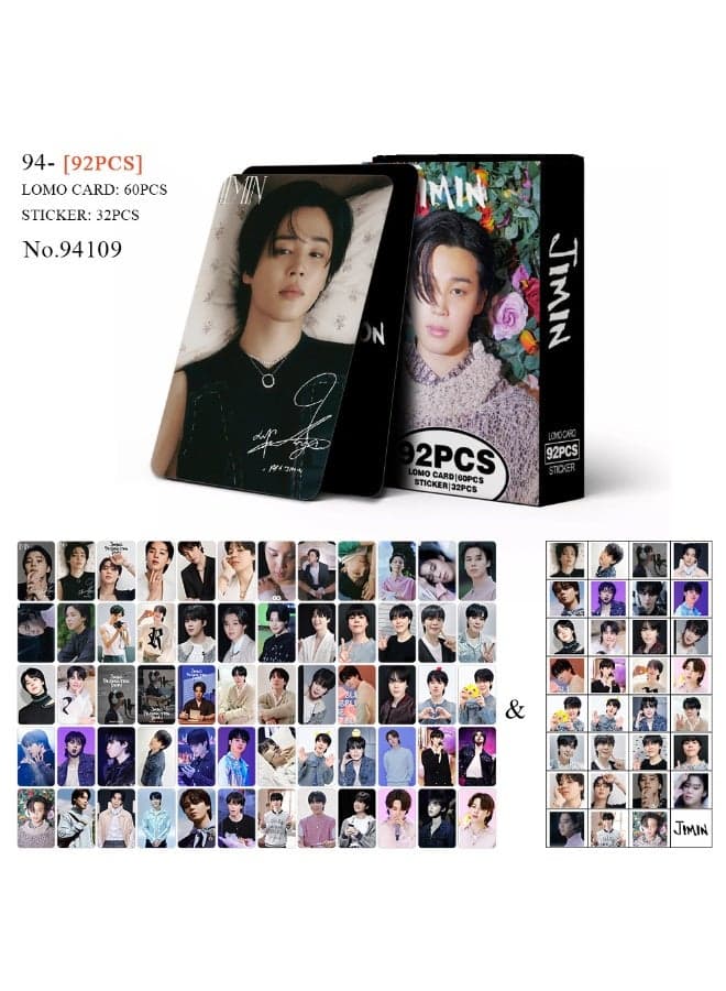 Jimin Solo Production Diary Card Park Ji-min Collection Card Photo Card Double-sided Lomo Card
