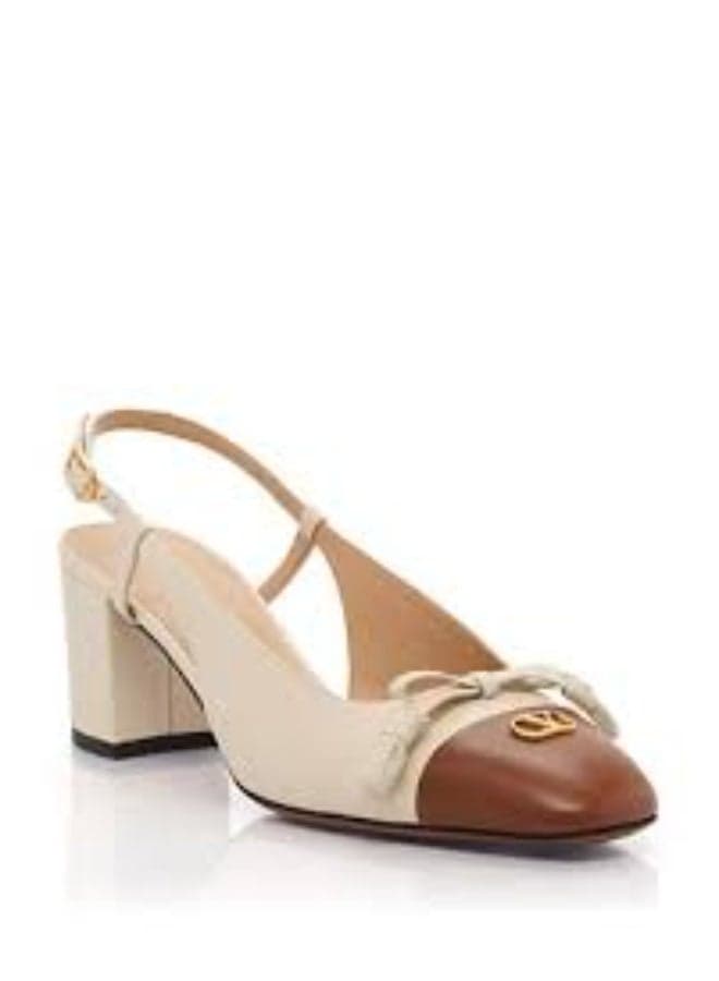 Valentino Garavani VLOGO Two-Tone Slingback