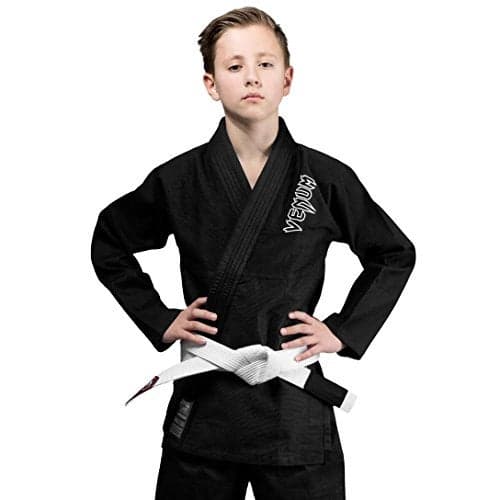 Venum boys Minimalist BJJ gi, Black, C1 US