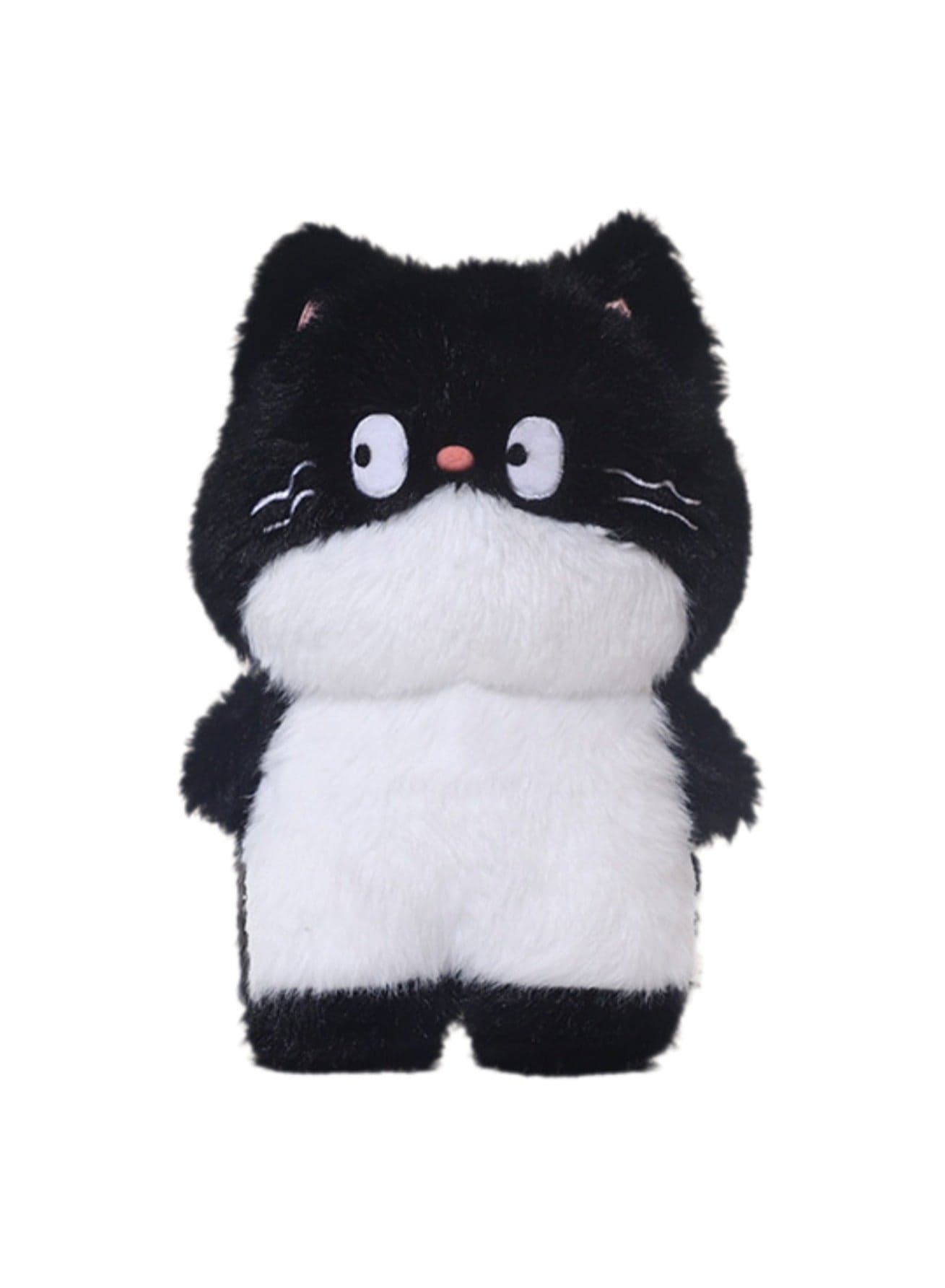 26cm Cute Black Kitten Plush Toy, Super Soft And Cute Doll, Suitable For Birthday Gifts For Boys And Girls