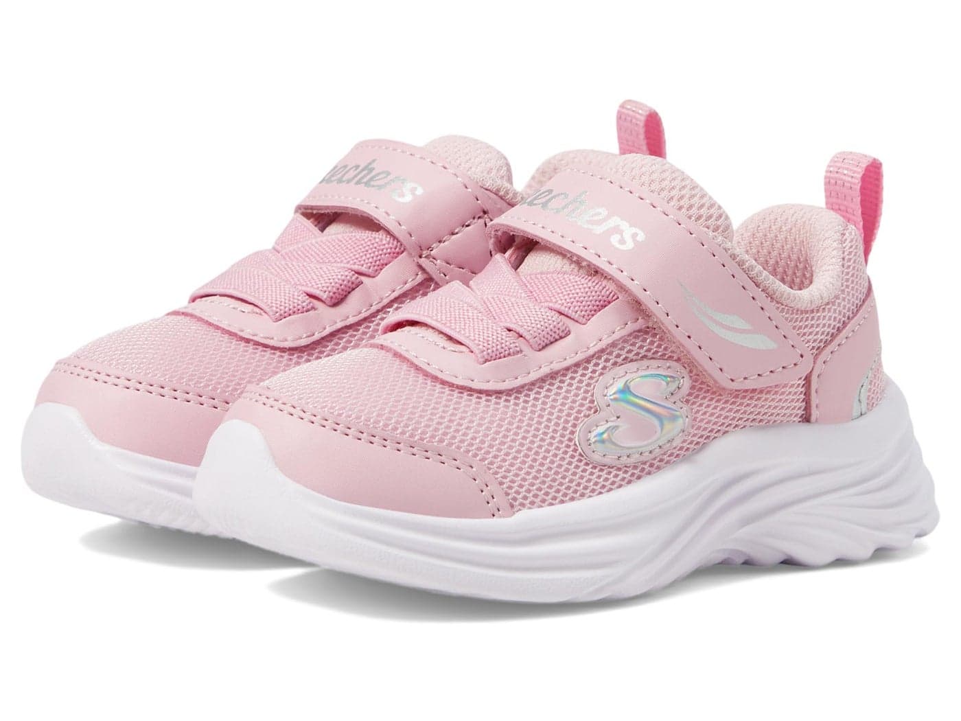 Skechers Kids Girls Dreamy Dancer-Friendship Vibes Sneaker, Light Pink, 5, Toddler