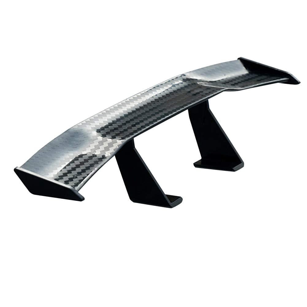 idain Universal Car Mini Spoiler Wing Small Model Carbon Fiber Auto Car Tail Decoration Spoiler Wing