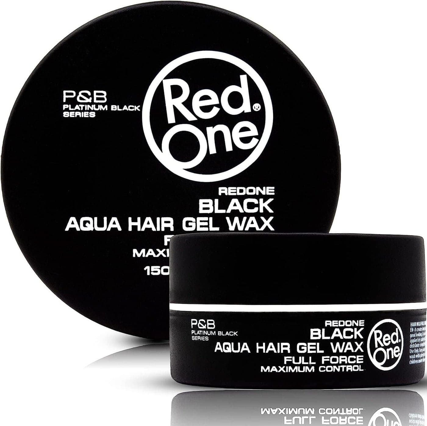 RedOne Aquatic Hair Wax Black 150 ml Hair Wax for Men and Women Ultra Hold Lime Scent Maximum Control