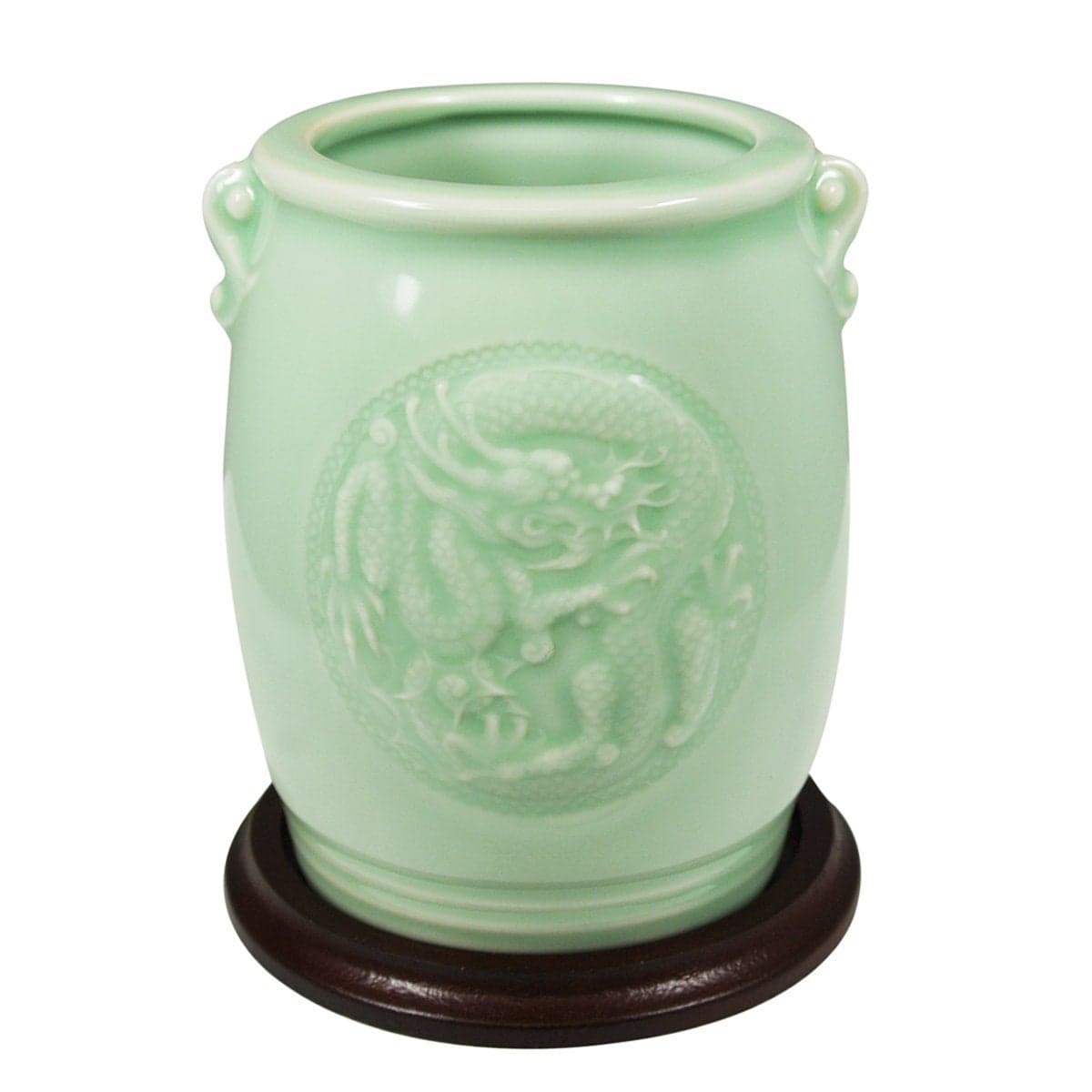 Wrapables Gifts Dcor 45 Inch Chinese Dragon Phoenix Ceramic Vase
