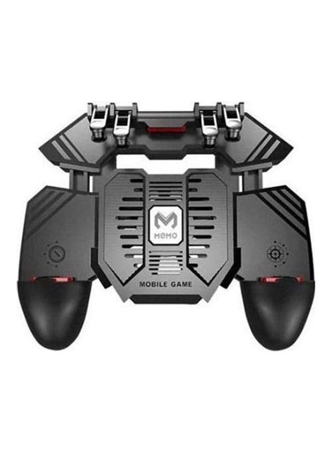 AK-77 Six Fingers 4 Keys PUBG Game Controller With USB Fan
