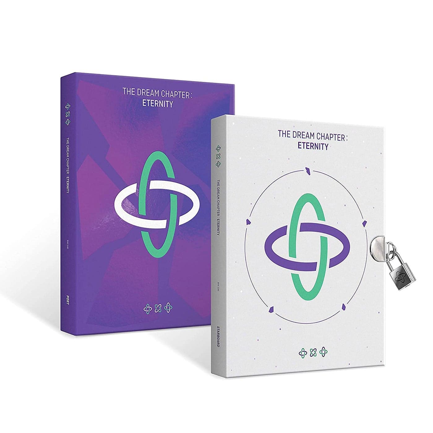 TXT TOMORROW X TOGETHER The Dream Chapter : Eternity Album (Port Version) CD+Photobook+Paper Sticker+Photocards+TU Illust Card+(Extra 4 Photocards)